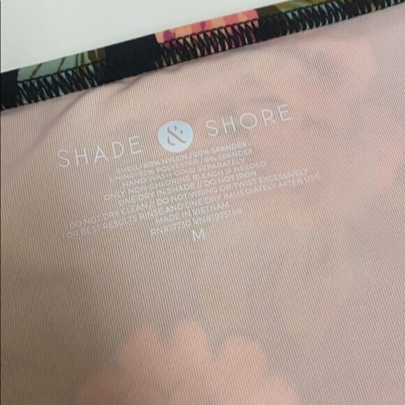 High leg, high waisted Floral scarf tie bikini D22 - Picture 9 of 10